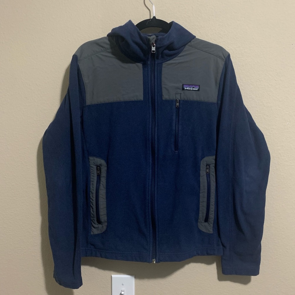 Patagonia fleece zip up jacket